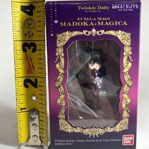 NIB Puella Magi Madoka Magica Homura Twinkle Dolly Keychain